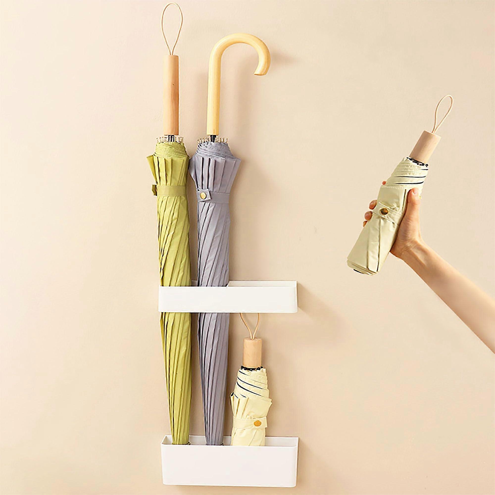 Umbrella Stand, Wall Mounted Umbrella Holder Rack, Wall-mounted Umbrella Storage Rack, Space Saving