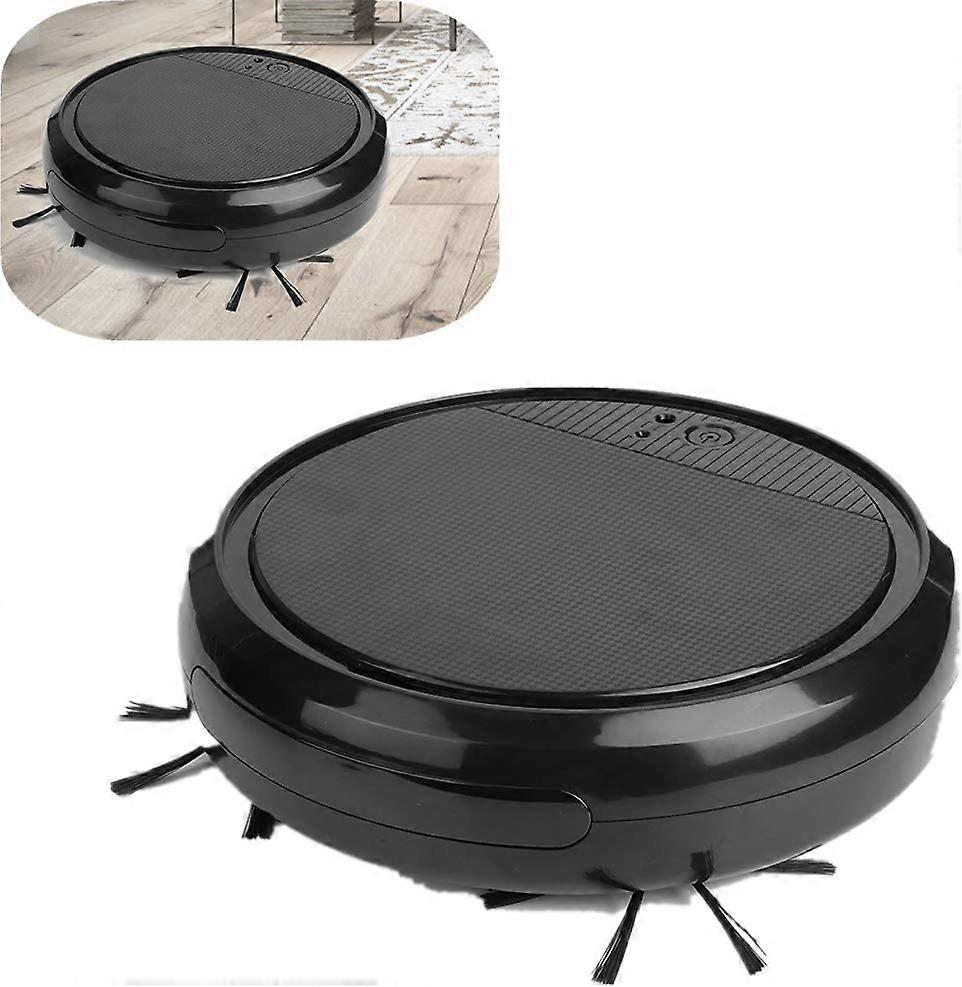 Smart Sweeping Robot,Vacuum Cleaner Set,Black