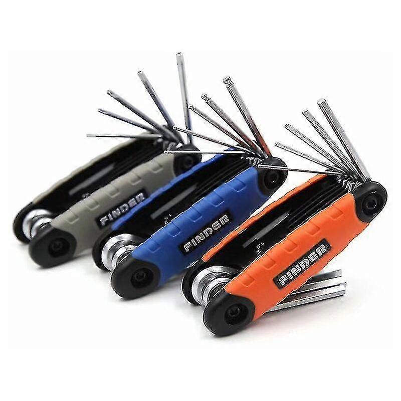 3 Pieces, Hardware Tools, Flat Head Folding Hex Wrench
