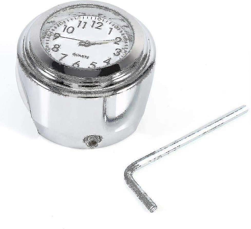 Motorcycle Clock 7/8inch 1inch Motorcycle Handlebar Mount Watch Precise Time -ayane