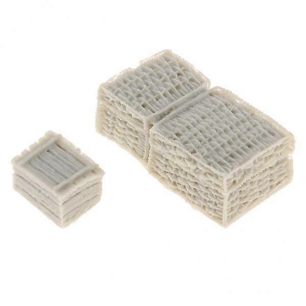 6x1/35 Scale Military Soldier Basket Models for Mini Sand Table Decorative