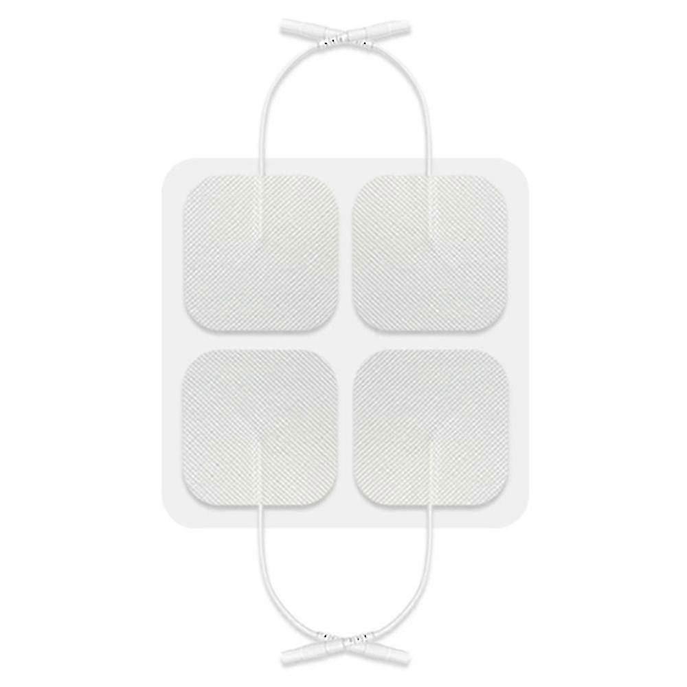 Tens μαξιλάρια ηλεκτροδίων αντικατάστασης μαξιλάρια μασάζ αυτοκόλλητο επαναχρησιμοποιήσιμο για θεραπεία σώματος φυσιοθεραπείας