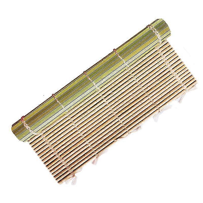 Sushigardin Grön läderbambugardinform