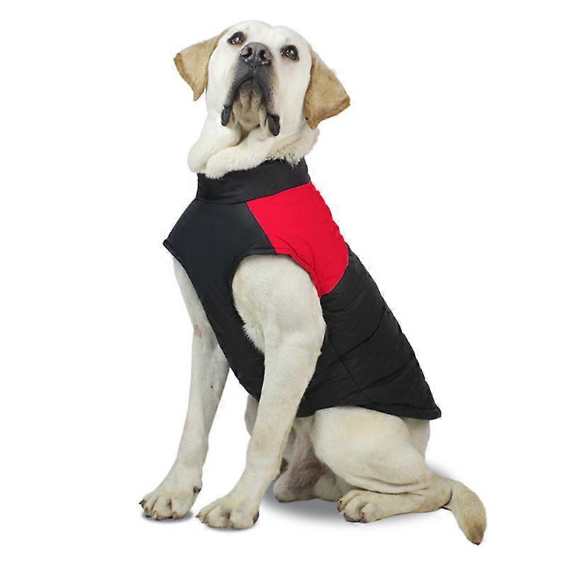 Padded Vest Dog Jacket - Warm Zip Up Dog Vest Fleece Jacket with Dual D Ring Leash - Winter Water Resistant Small Dog Sweater - Dog Clothes for Small