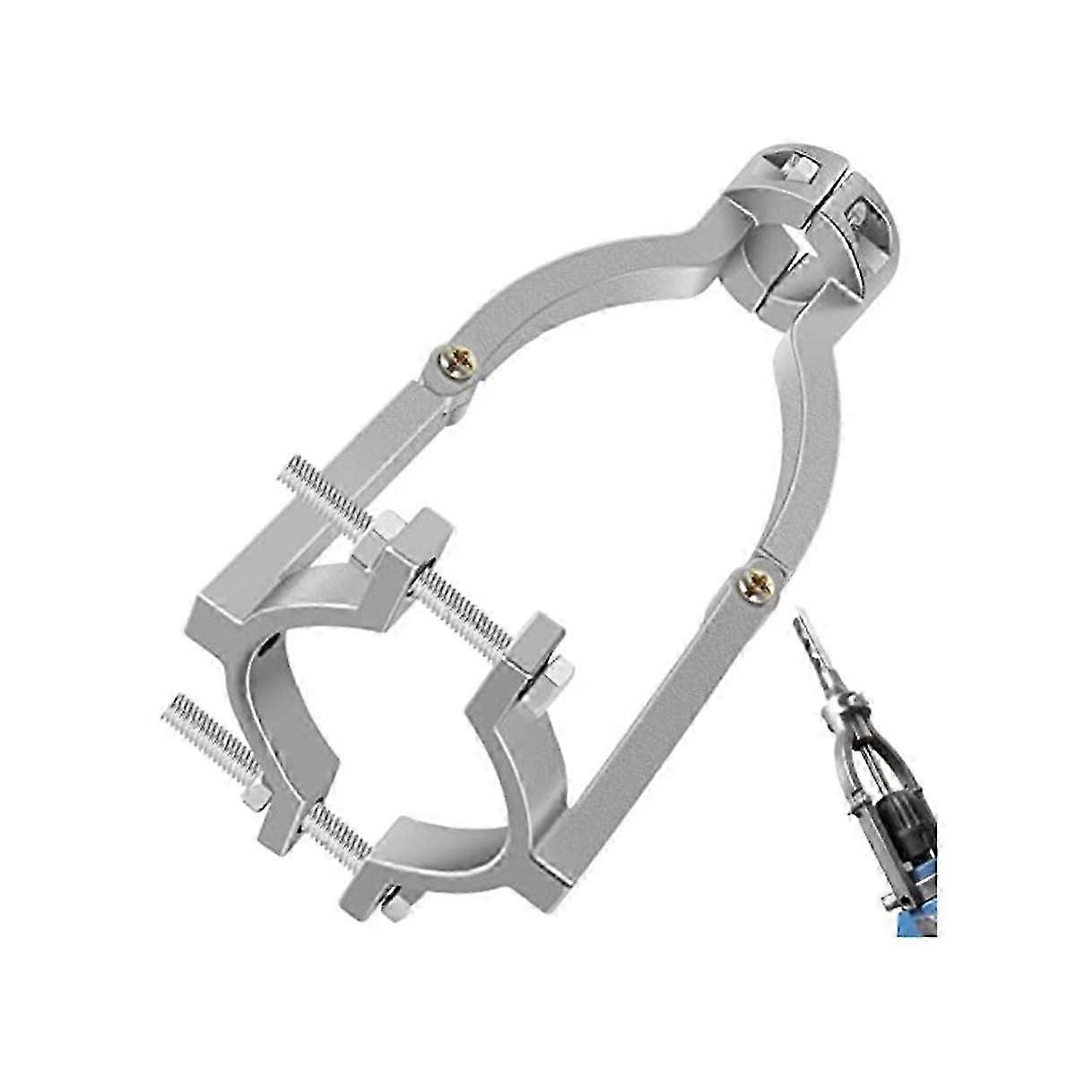 Square Hole Drill Bit Adapter compatible with Easy Installation and Disassembly Square Hole Drill Fixing compatible with Be