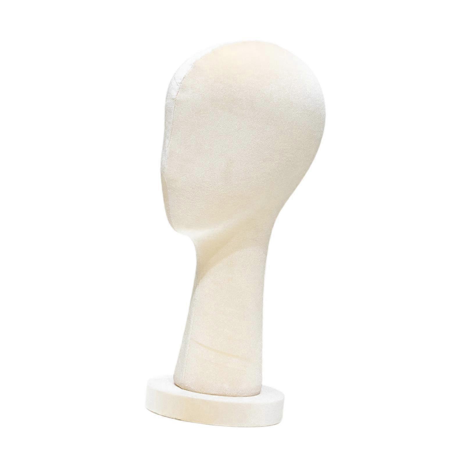 Schaufensterpuppe Kopf Huthalter Hut Display Ständer für das Styling Kopfschmuck Wohnkultur Höhe 40cm Aprikose