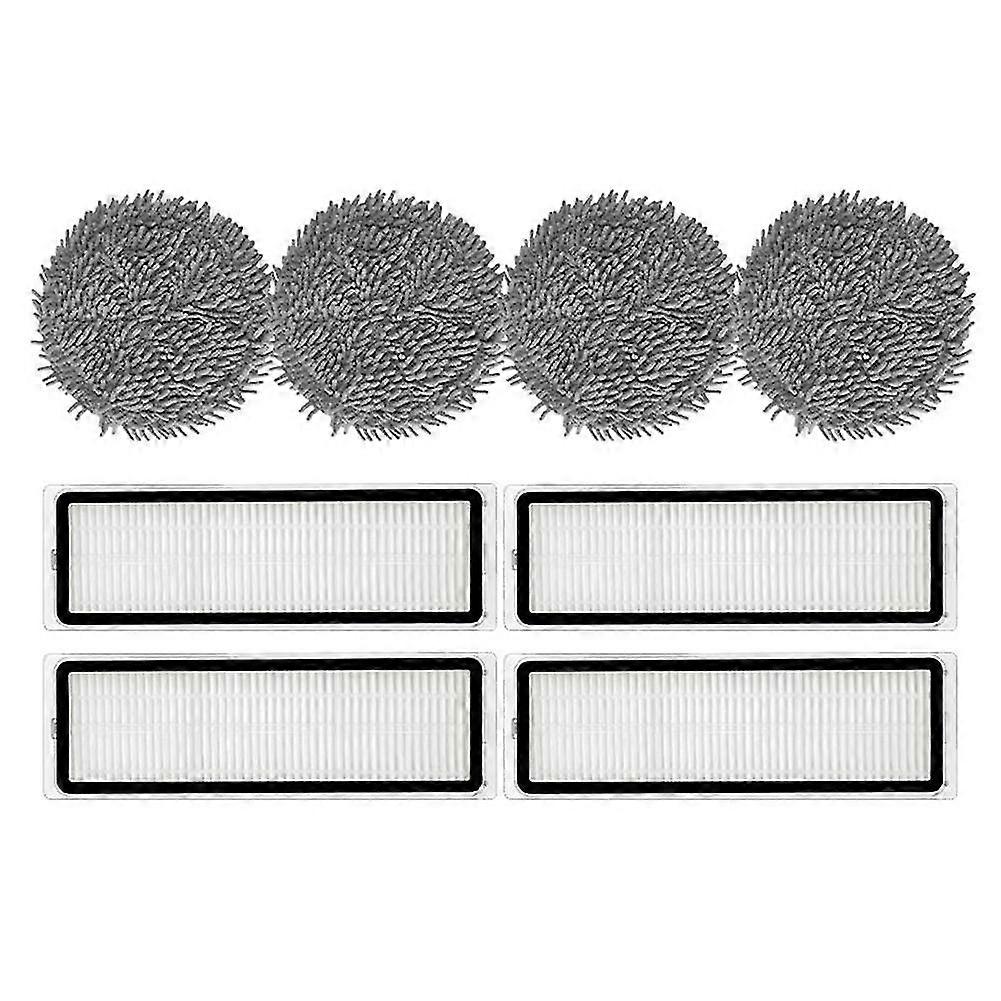 Hepa Filter Mop Cloths Replacement For Xiaomi Mijia Self-cleaning