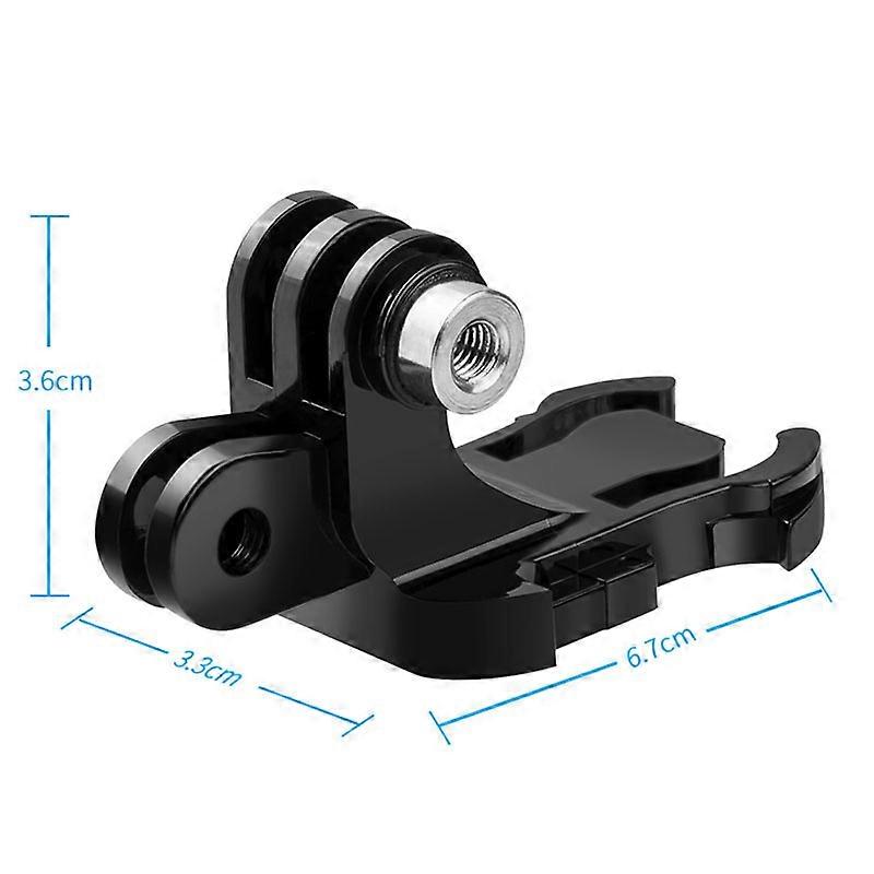 Quick Release Dual J Hook Adapter Mount Bracket for Gopro Hero 8 DJI OSMO ACTION