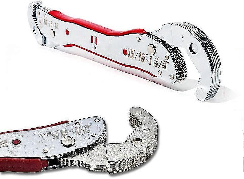 Adjustable Multi-functional Nut Wrenches, Universal Wrench Kit, Durable, Rust Resistant
