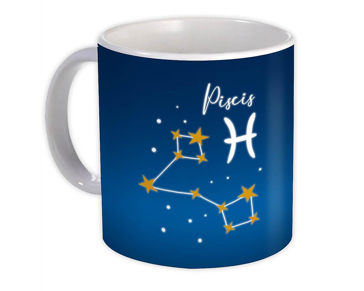 Gift Mug: Pisces Constellation Zodiac,