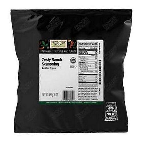 Frontier Coop Organic Zesty Ranch Seasoning ,1 Lb