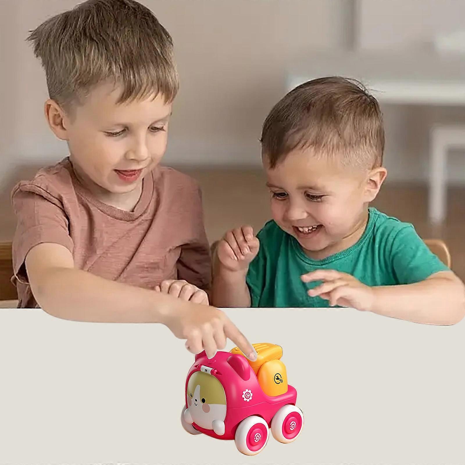 Interactive Nature Inspired Push And Move Engineering Vehicle Toy For Toddlers Supports Motor Skills Pretend Play With Flip Top Storage FLYE242987