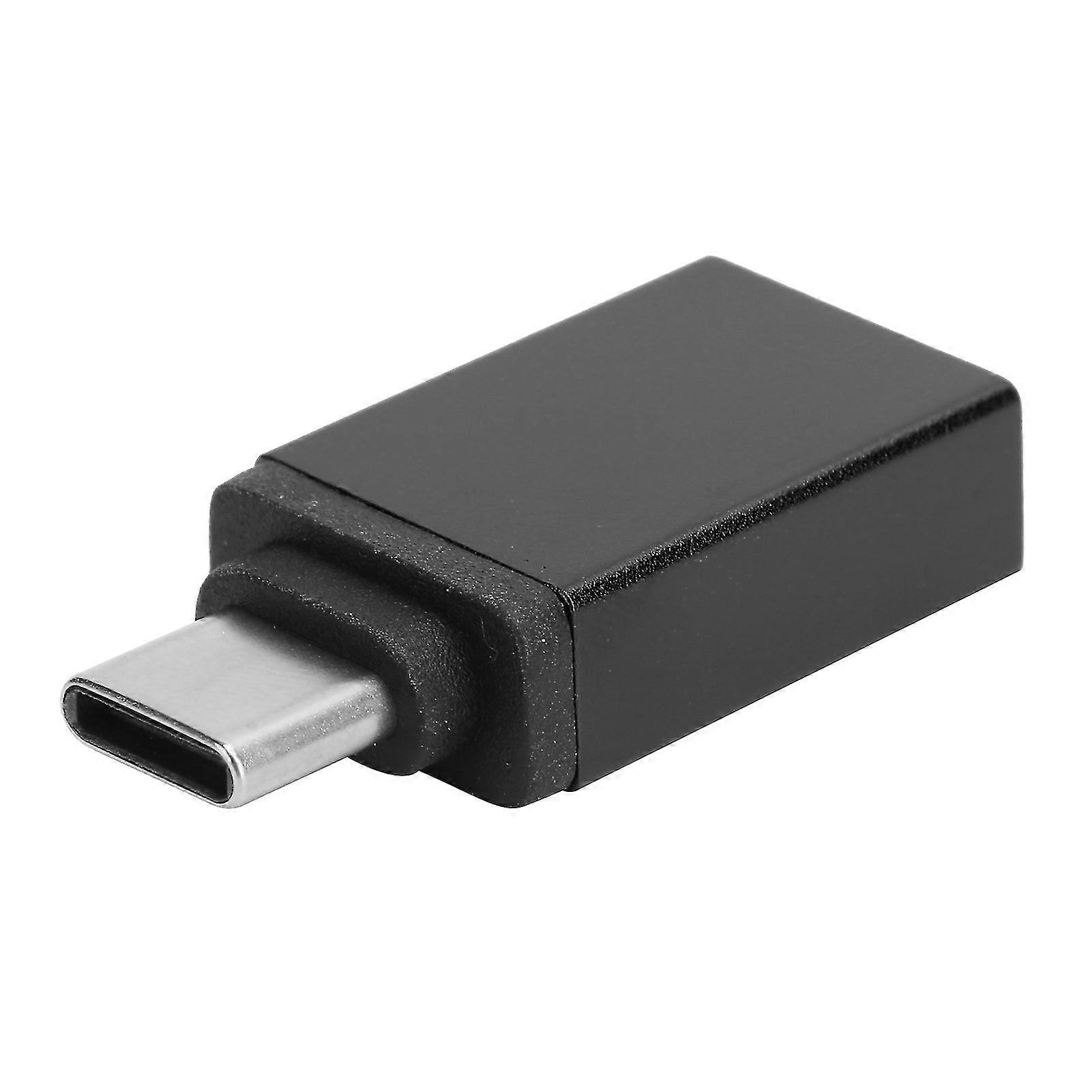 USB Type C Adapter Converter for Mobile Phone and Notebook - Fast Charging - Black