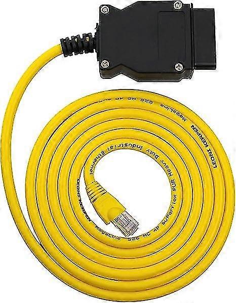 Enet Cable Bmw Obd | Icom E-Sys Ista | Bootmod3 Bimmercode F- Series Obd2 | Heavy Duty Cable