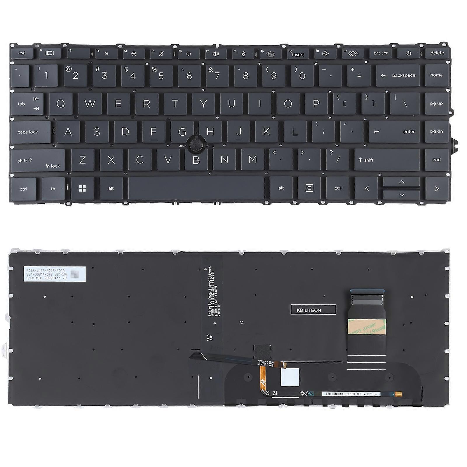 US Keyboard with Backlight/Pointing Stick For HP Elitebook 840 G7