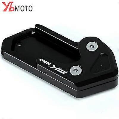 Motor Vehicle Lighting For KYMCO AK550 2017 2018 2019 2020 2021 2022 Motorcycle Kickstand Extension Side Stand Plate Enlarger Logo ak 550