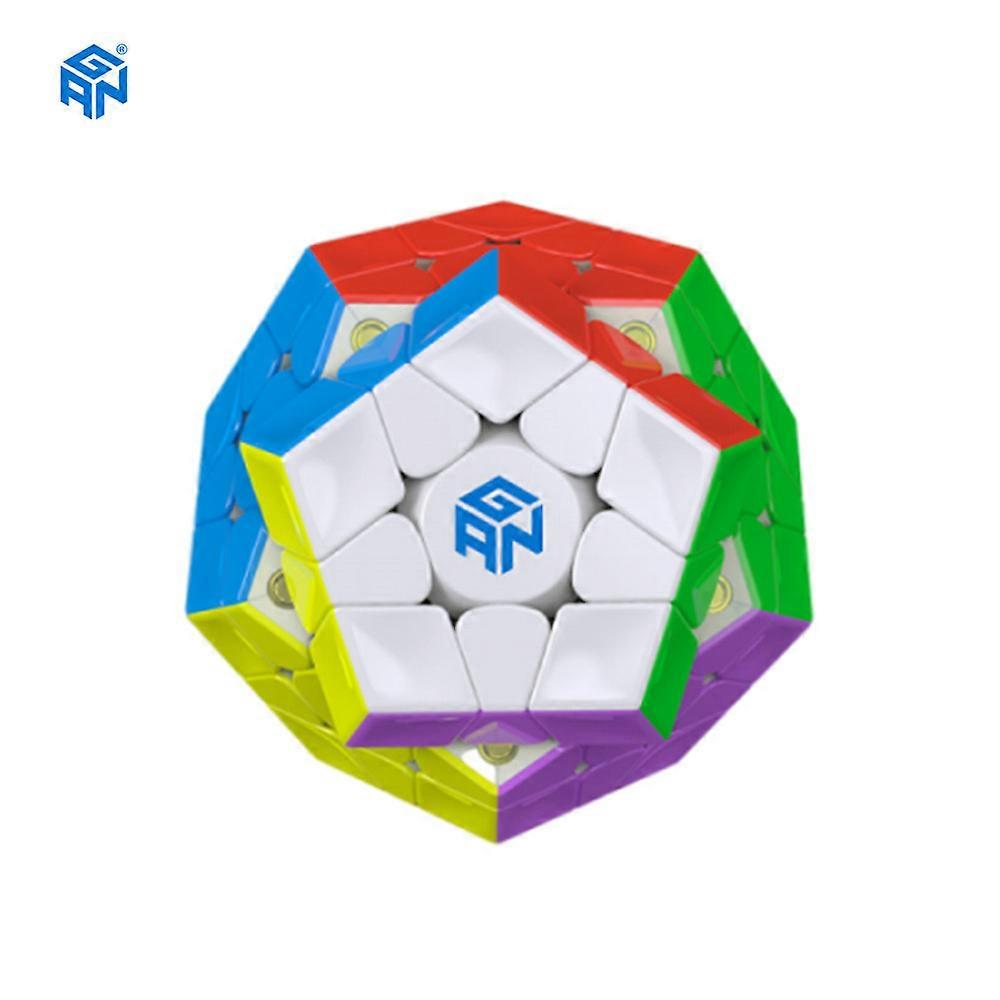 GAN Megaminx m 3X3 magnetisk Speed Cube klistermærkefri professionel magisk terning Tolvsidet Speedcube Twisty puslespil legetøj