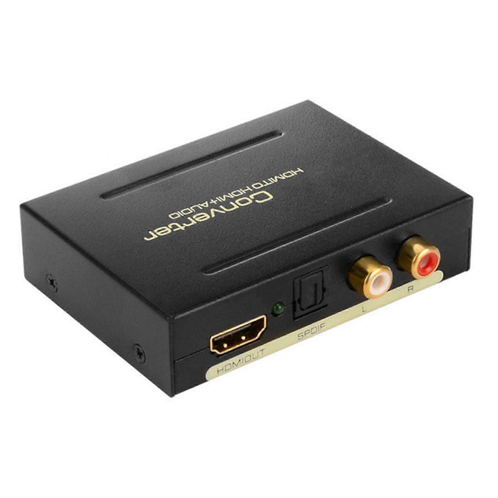 Audio Extractor Switch Box HDMI-compatible Audio Extractor Splitter 5.1ch 2.0ch