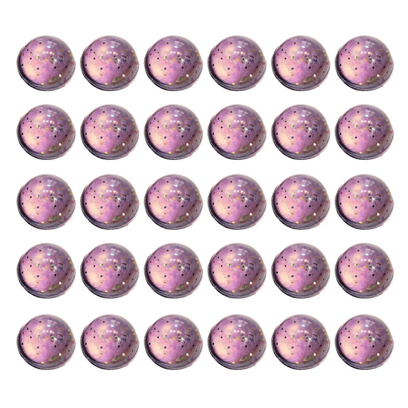 30Pcs Space Theme Bouncy Balls Safe Fun Mini Size Easy to Carry Hand-eye Coordination Multifunctional Bouncy Balls for Kids