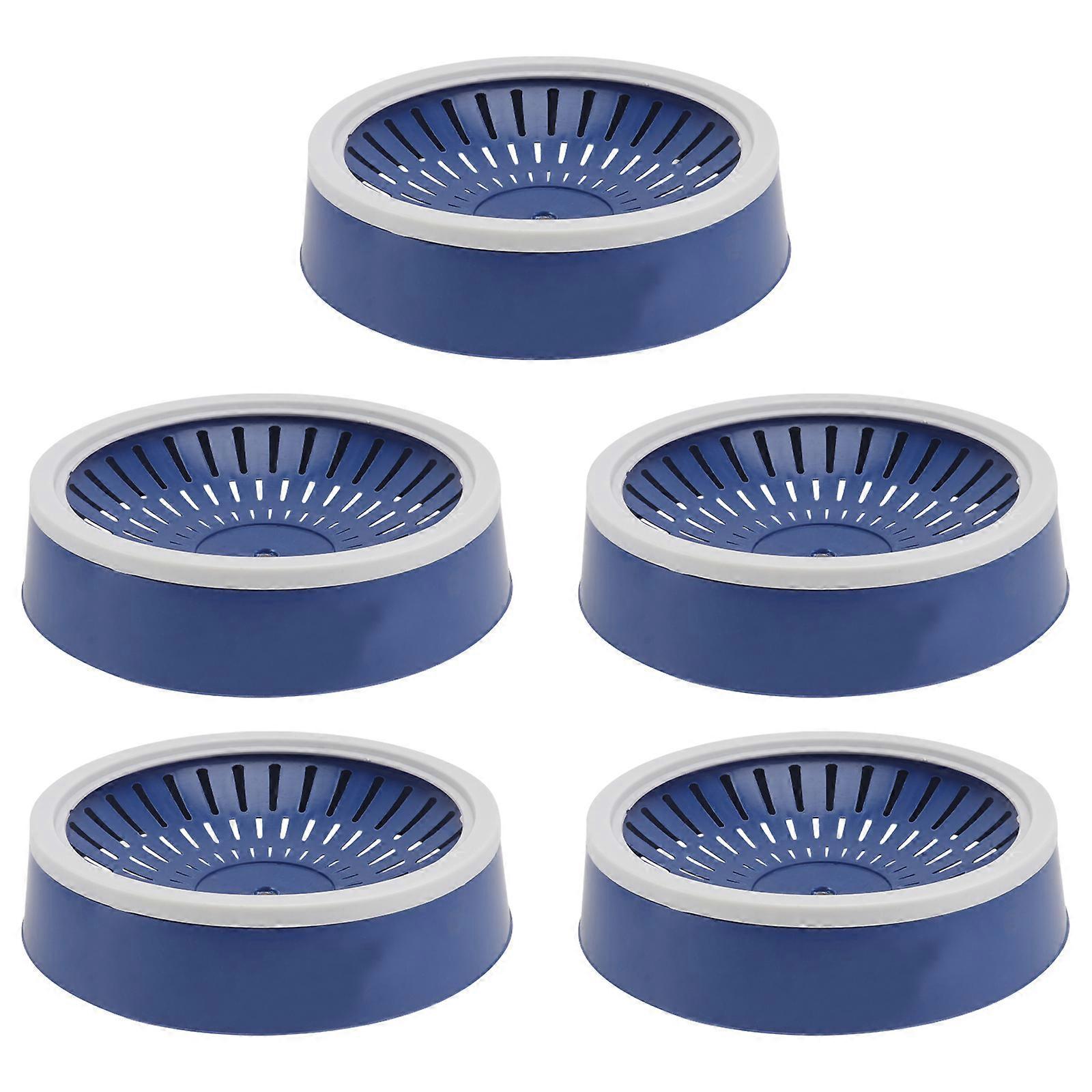 5pcs Pigeon Nest Bird Egg Pet Nest Pet Supplies Bird Incubate Nest (White Blue)