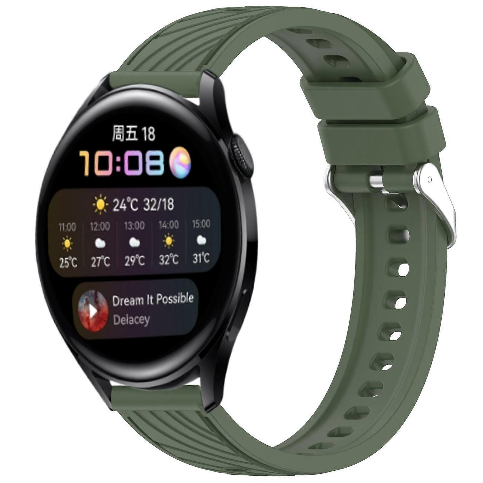 Silicone Watch Band For Huawei Watch 3