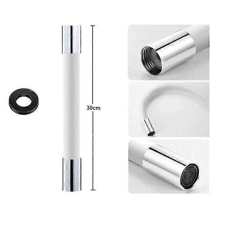 Swivel Aerator Adjustable Faucet Extension, 360 Adjustable Spout Diffuser Filter, Kitchen Faucet Extension