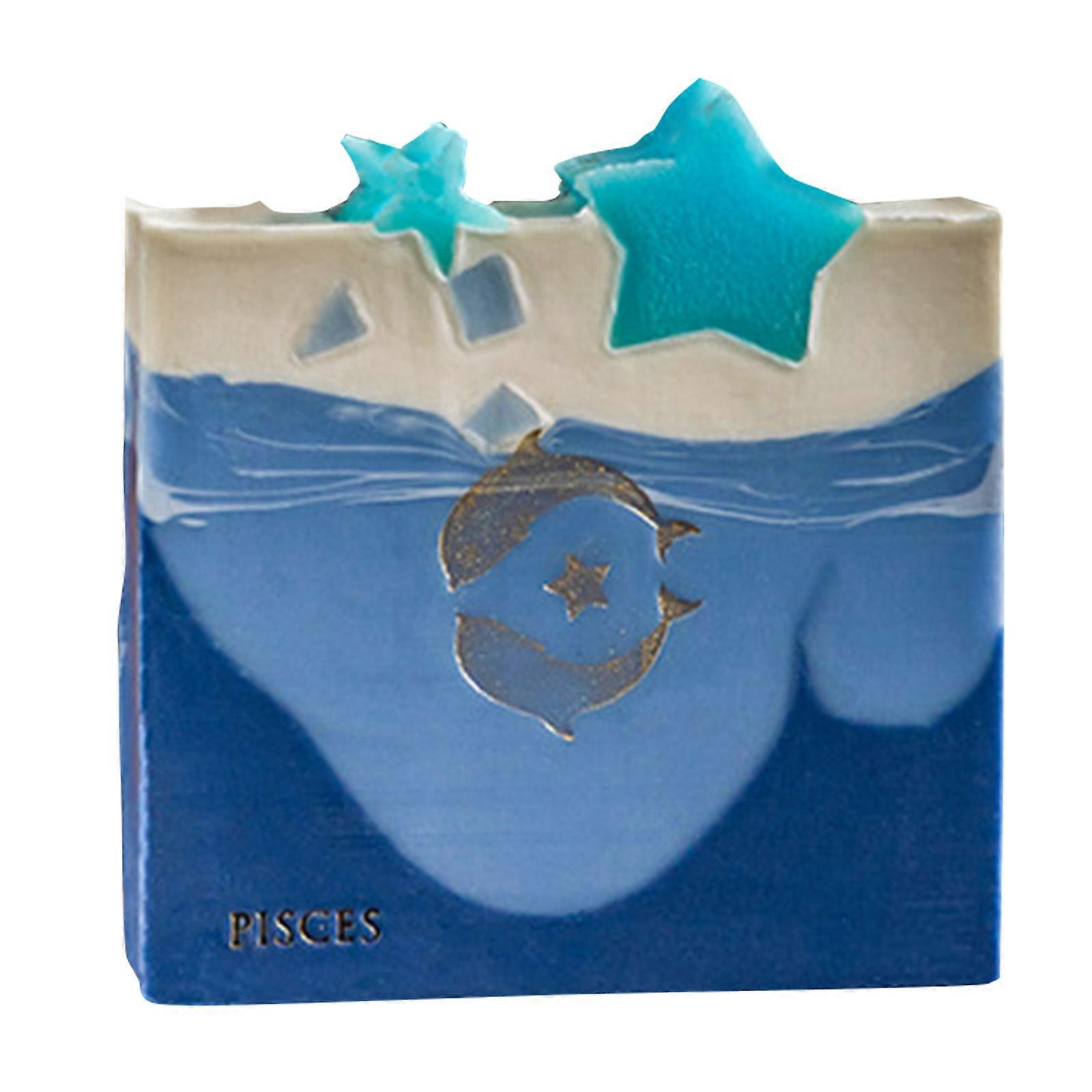 Constellations Theme Handmade Cold Process Bar Soap for Men Women Face Body