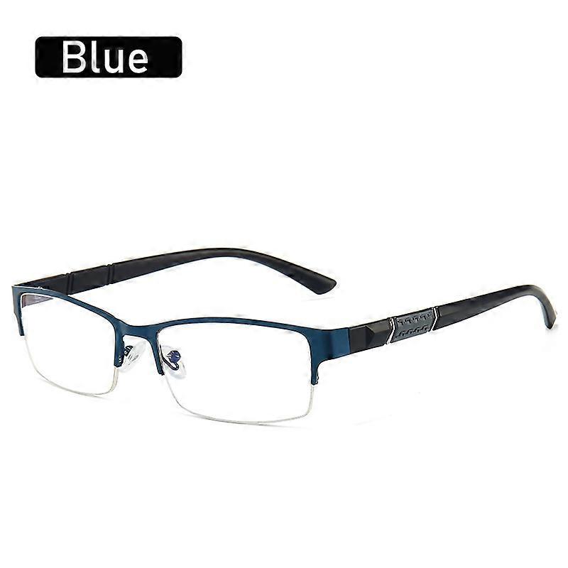 2022 Reading Glasses Men Women High Quality Half-frame Diopter Glasses Business Male Presbyopic Eyeglasses +1.0 1.5 2.0 2.5 4