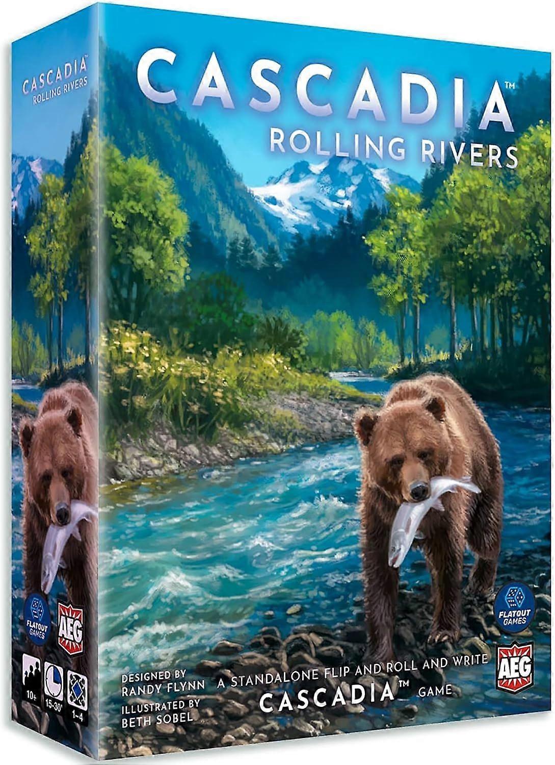 Cascadia Rolling Rivers Board Game