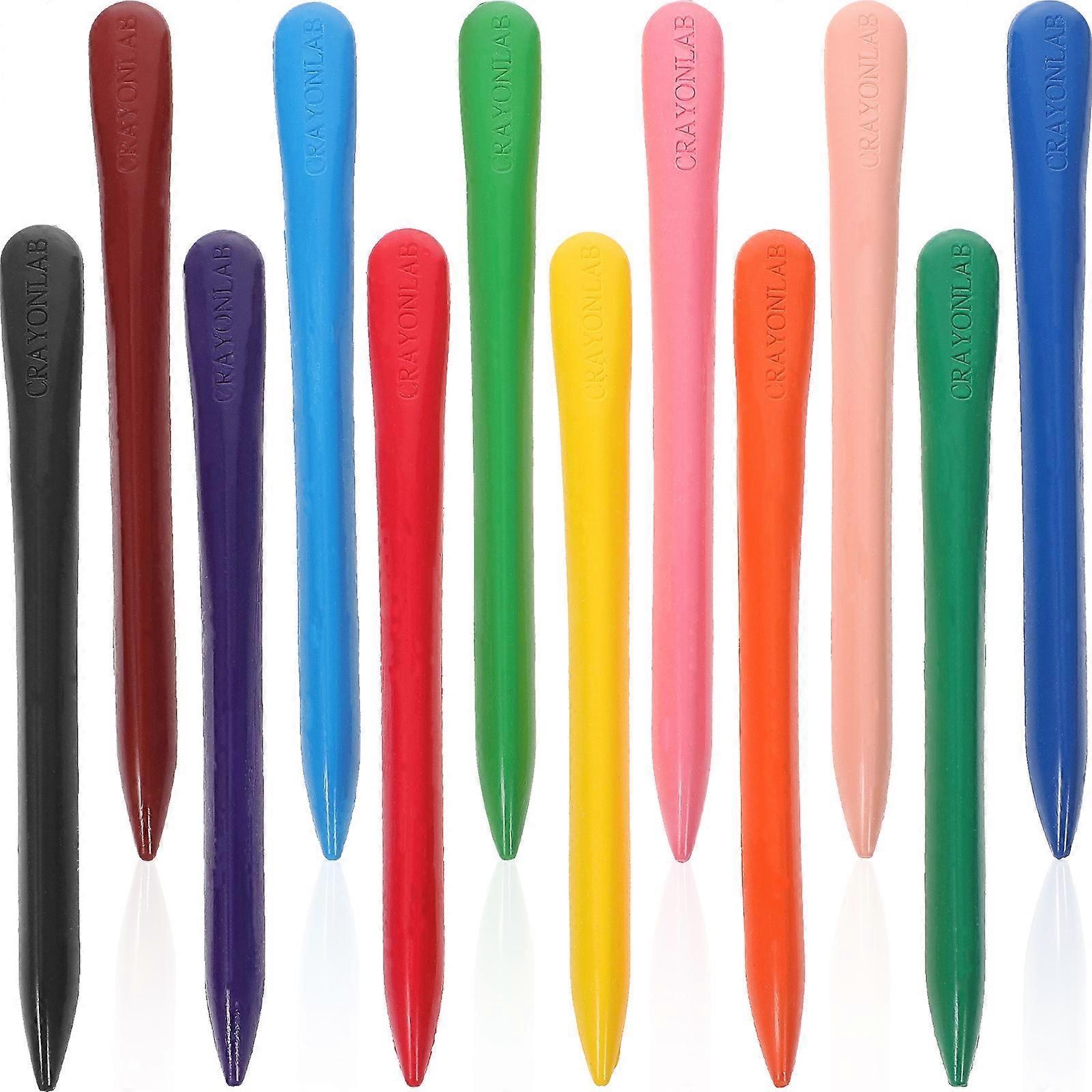 12 لونا أقلام تلوين مثلثة أقلام تلوين غير سامة أقلام تلوين أطفال أقلام تلوين ملونة