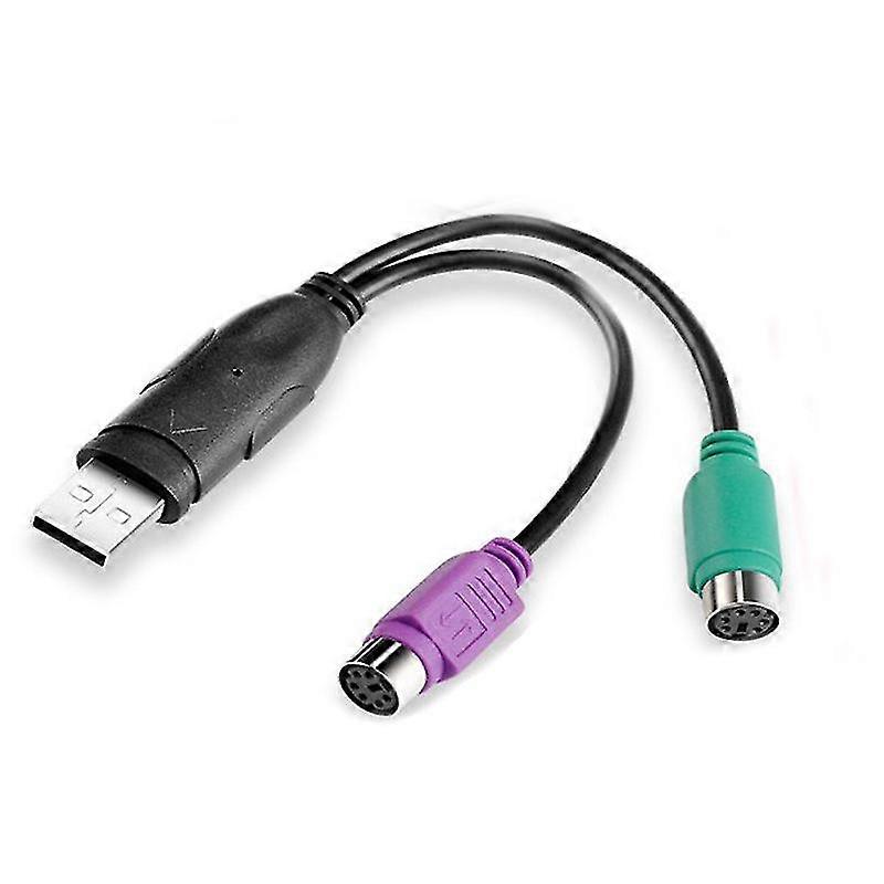 Ps/2 To Usb Adapter Converter For Ps2 Keyboard Mouse