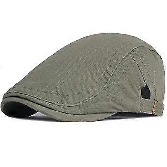 Ht3598 Beret For Men Women Spring Summer Cotton Beret Cap Vintage Adjustable Ivy Newsboy Flat Cap Retro Artist Painter Beret Hat