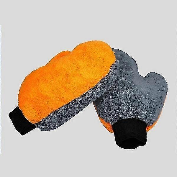 Practical Double Fleece Gs Car Wash Kit Cleaning Tools