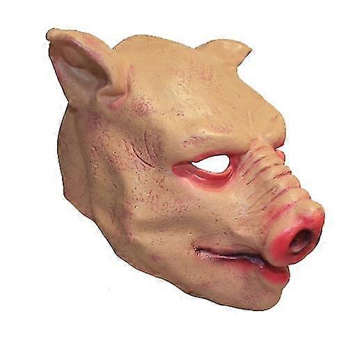 Bristol Novelty Unisex Horror Pig Latex Head Mask