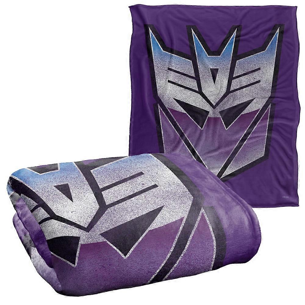 Transformers Decepticon Shine Silky Touch Super Soft Throw Blanket MTWLF1575