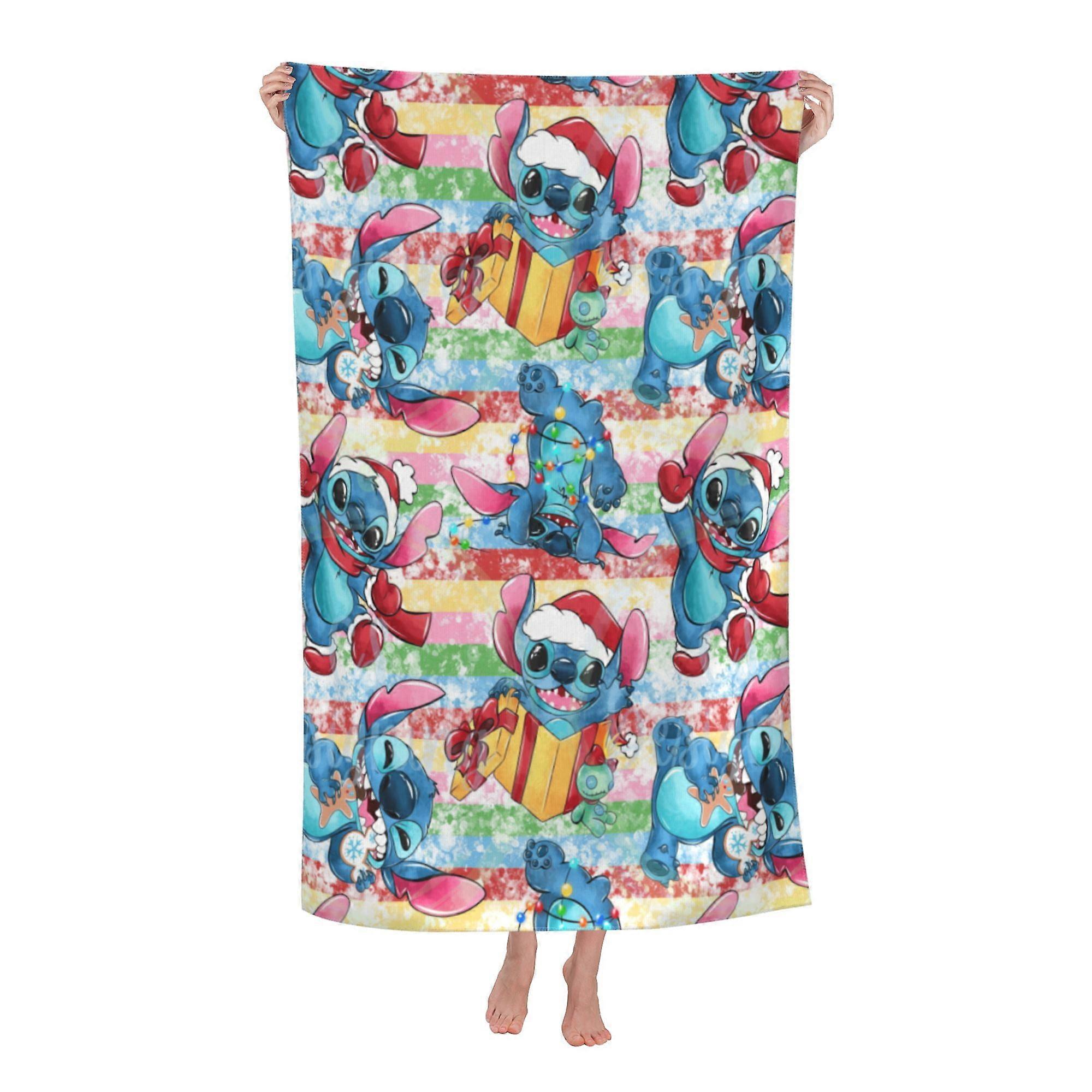 w473Stitch Beach Towel, Large Microfiber Bath Towelqlx473