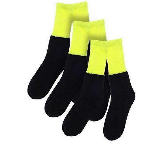 Ribbon Mens Recycled Cotton Work Socks (Pack of 3)