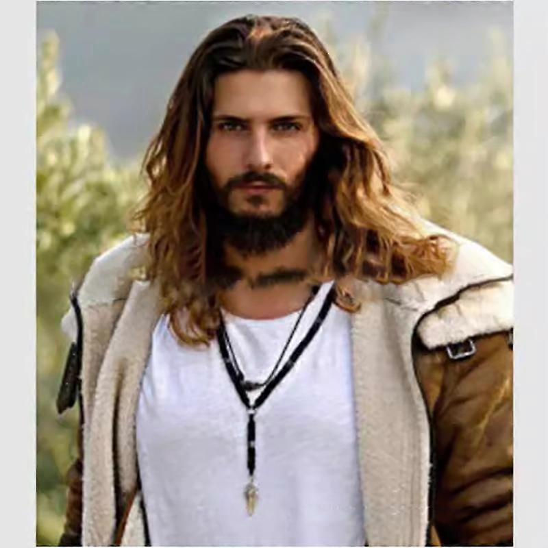 INF Herrperuk i t, snygg helhårstäckning