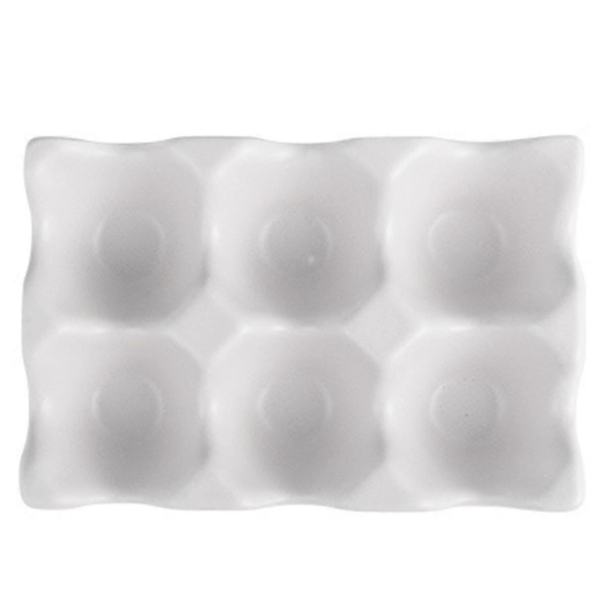 Kitchen Supplies Egg Tray Egg Rack Household Ceramic Tableware Supplies Egg Tray Egg Tray