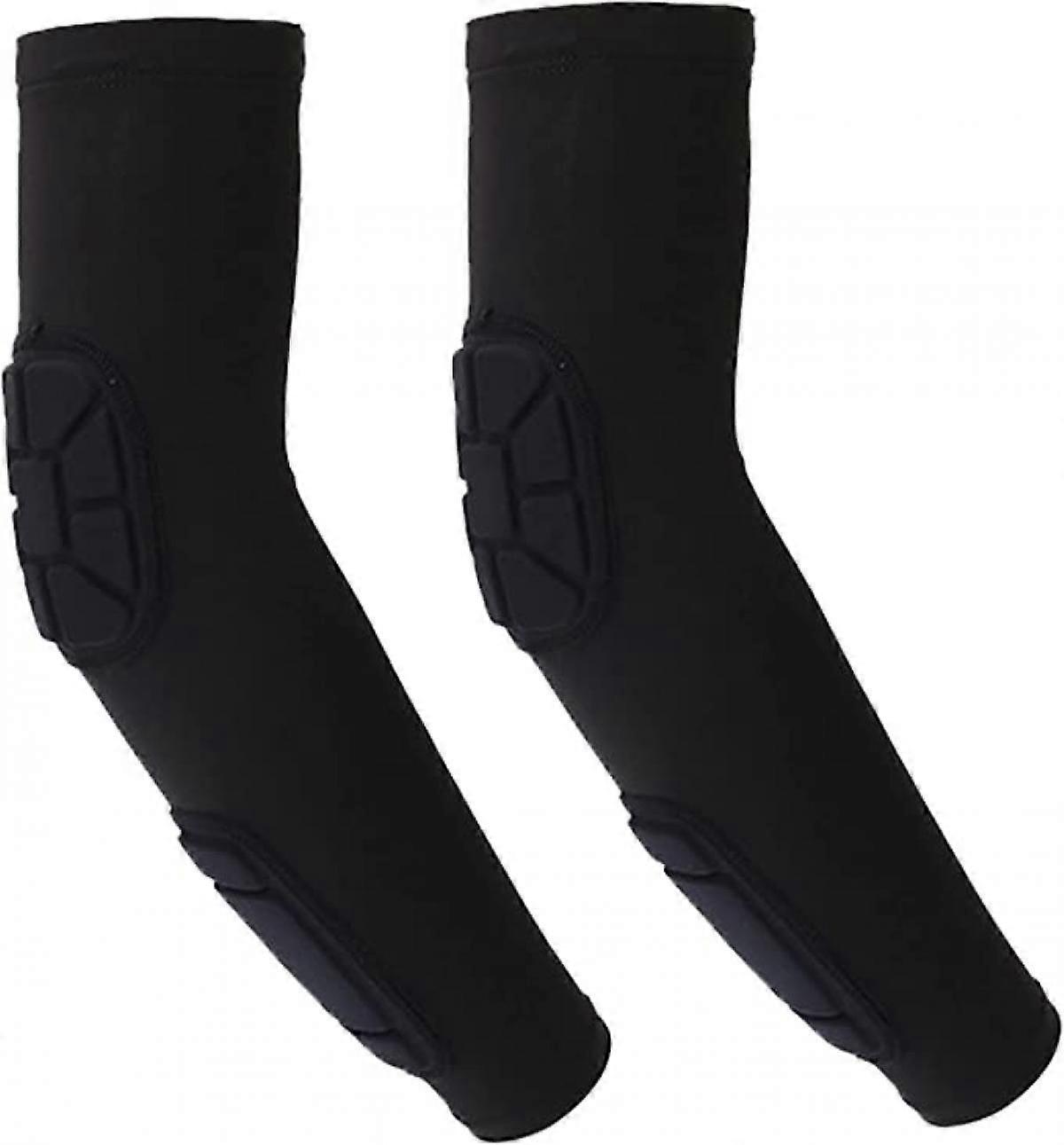Honeycomb Crashproof Arm Elbow Pads, Basketball Shooting Sleeve, Sports Compression Arm Upgrade Protection for Baseball