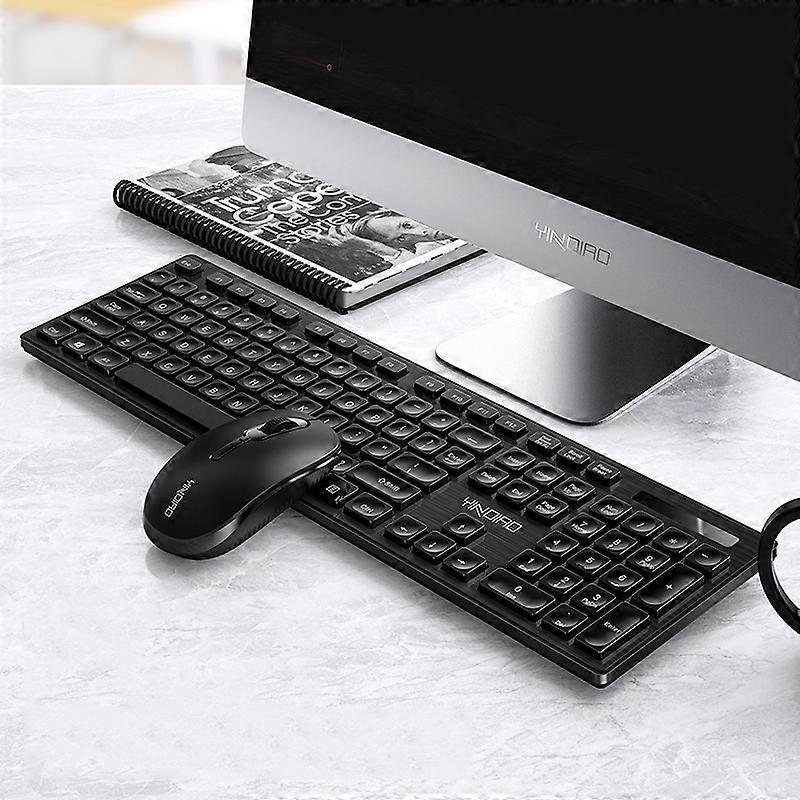 YINDIAO V3 Max Business Office Silent Wireless Keyboard Mouse Set