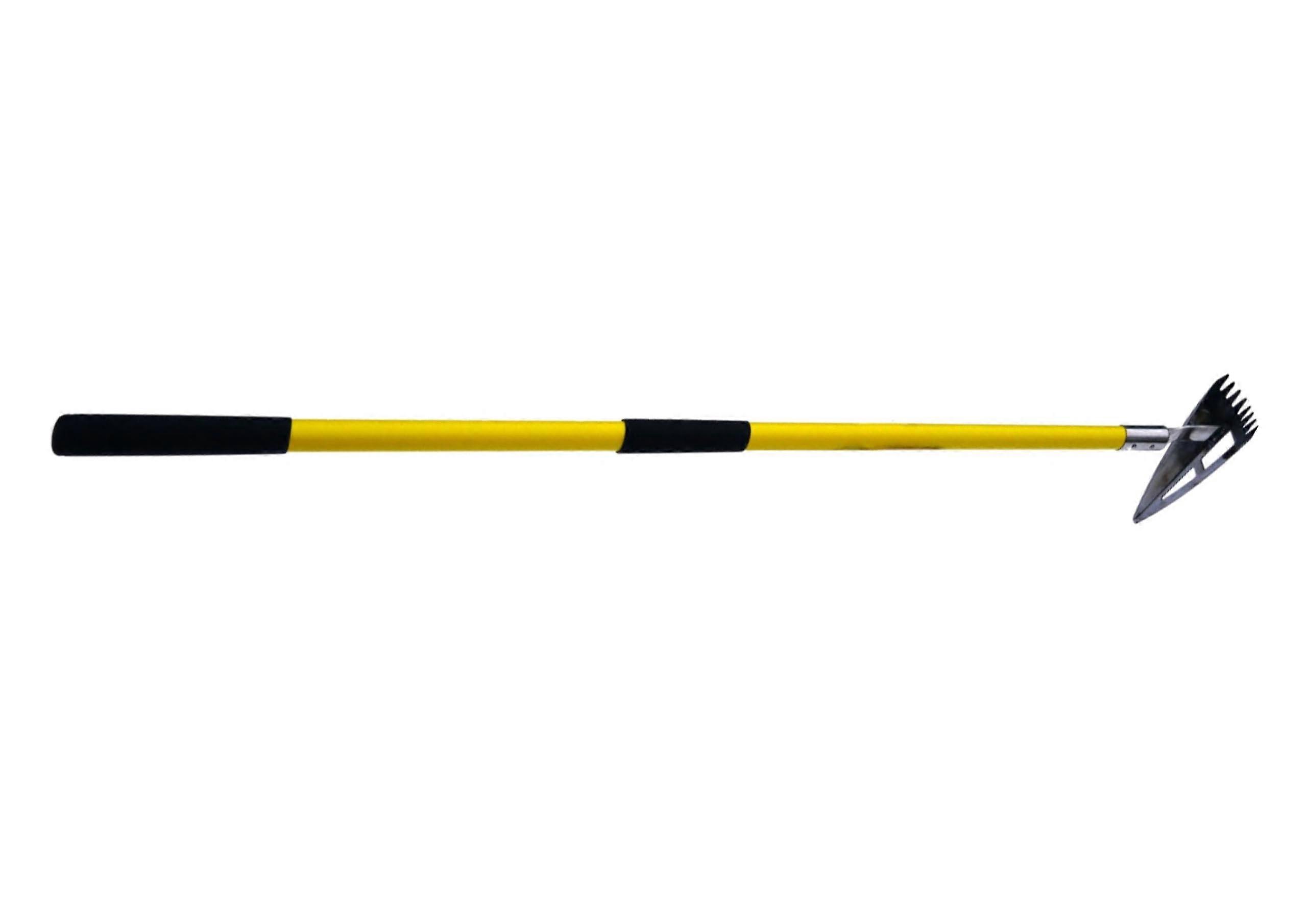 Spearhead Hoe 59-Inch Fiberglass Handle For Weeding And Gardening Garden Tool