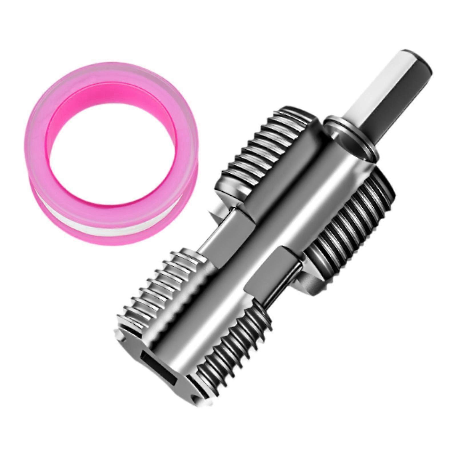 PVC Pipe Threader Opener Thread Maker Tools for Electric Drill Supplies Home 1 Thread Maker