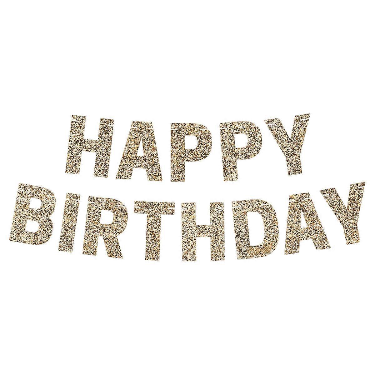 Happy Birthday Banner, Versatile Birthday Decorations