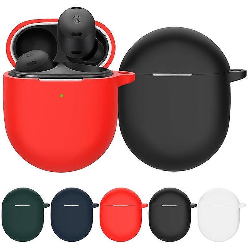 Wireless Earphone Silicone Protective Case with Hook For Google Pixel Buds Pro