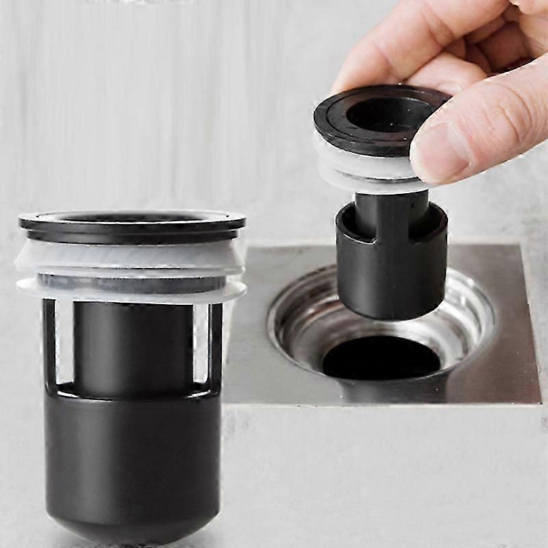 Kitchen Toilet Sewer Deodorant & Insect Proof Drain Core Plug & Play Floor Drain