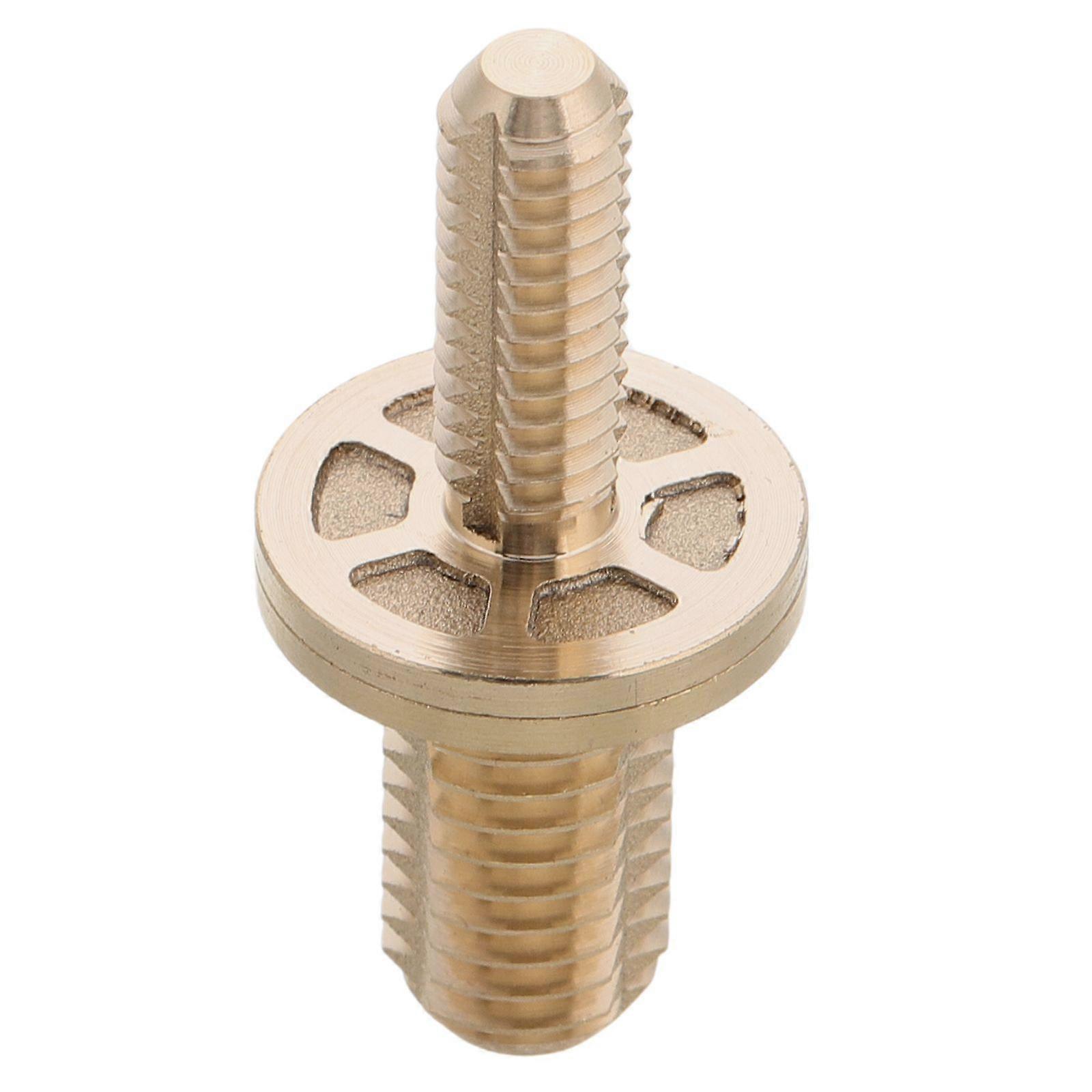 Brass Screw For Pool Cue Joint Extension 1/2 Inch Billiard Cue Joint Accessories For Enhanced Performance And Repair Heavy Duty Billiard Supply