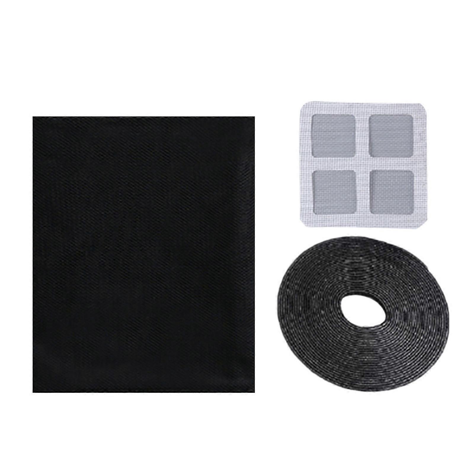 DIY Anti-Mosquito Net Insect Fly Screen Window Mesh With Self-adhesive Strips