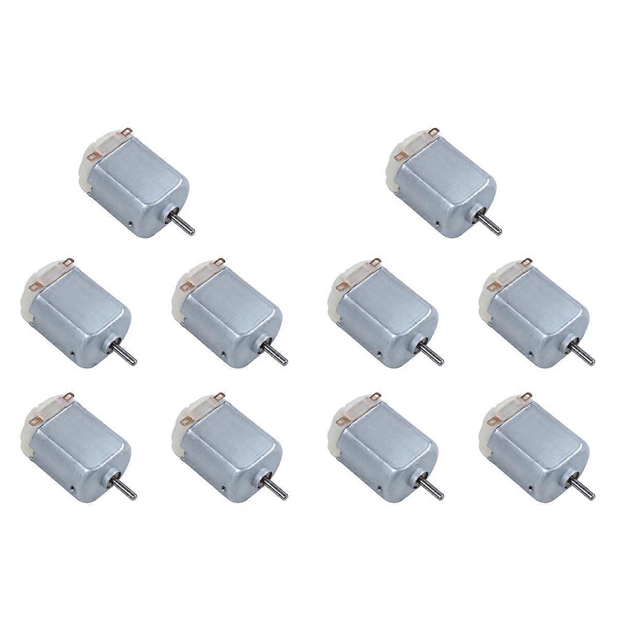 10X DC 1.5V - 3V Mini Electric Motor 18000 RPM, DIY Toy Hobby