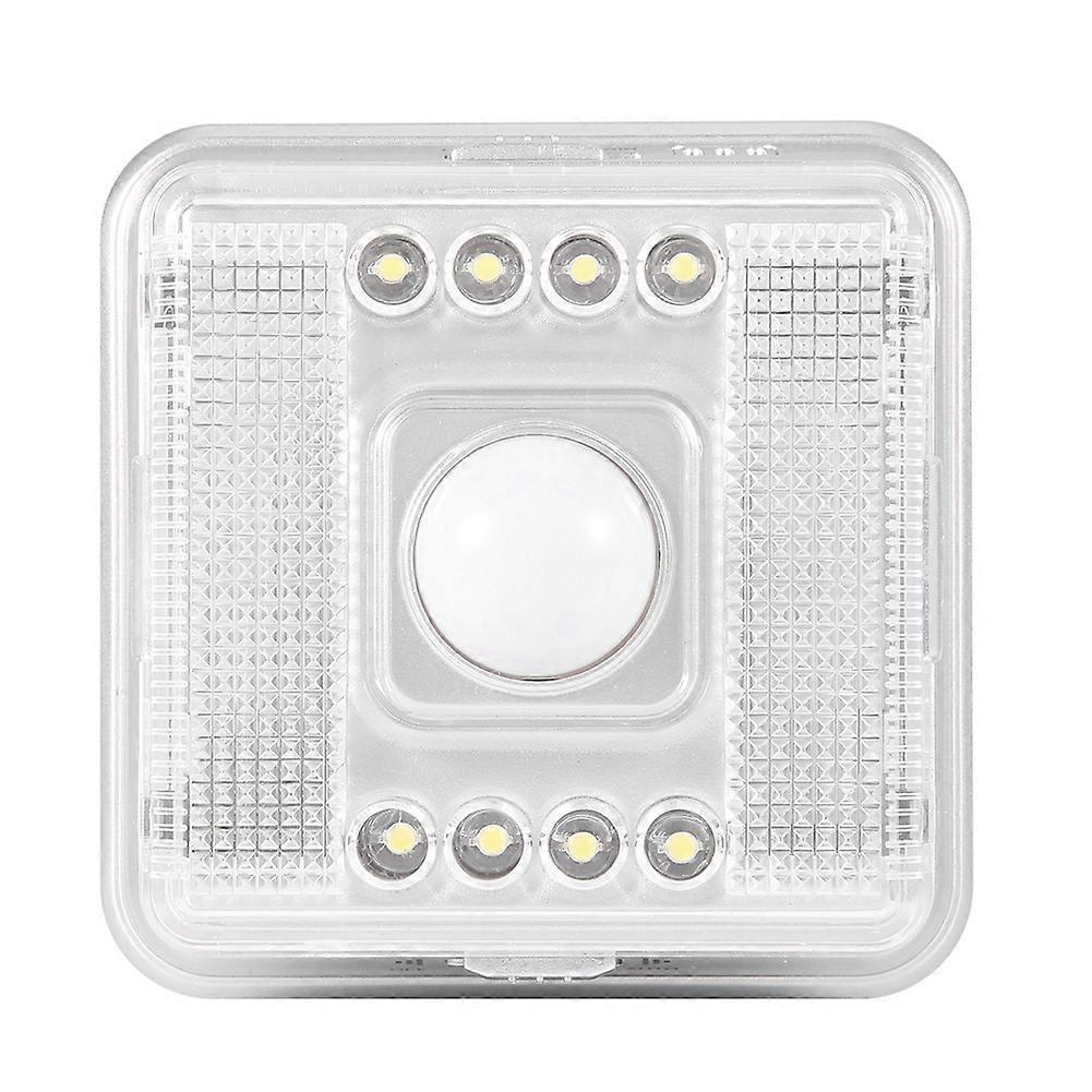 8LED Square IR Motion Sensor Night Light For Corridor And Closet, Hallway Lighting, 8-LED Square Light